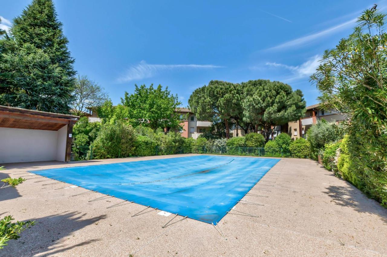 T2 Jardinet Avec Piscine, Parking Et Tennis Тулуза Экстерьер фото